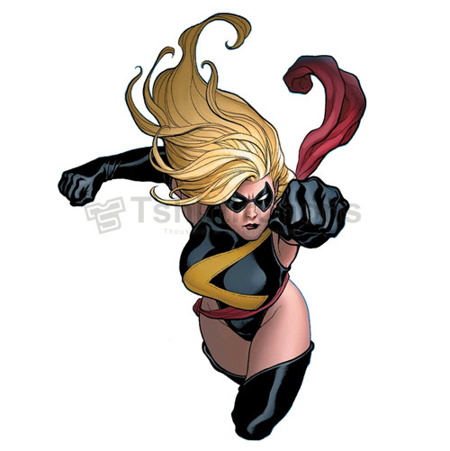 Ms.Marvel T-shirts Iron On Transfers N6497 - Click Image to Close